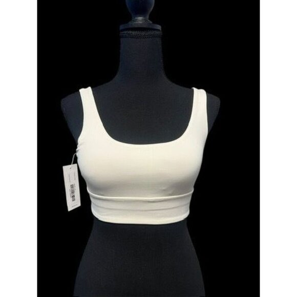 OUTDOOR VOICES FREE FORM SCOOP BRA COLOR MILK STONE PILATIES GYMATTIRE XXSM - Picture 2 of 9